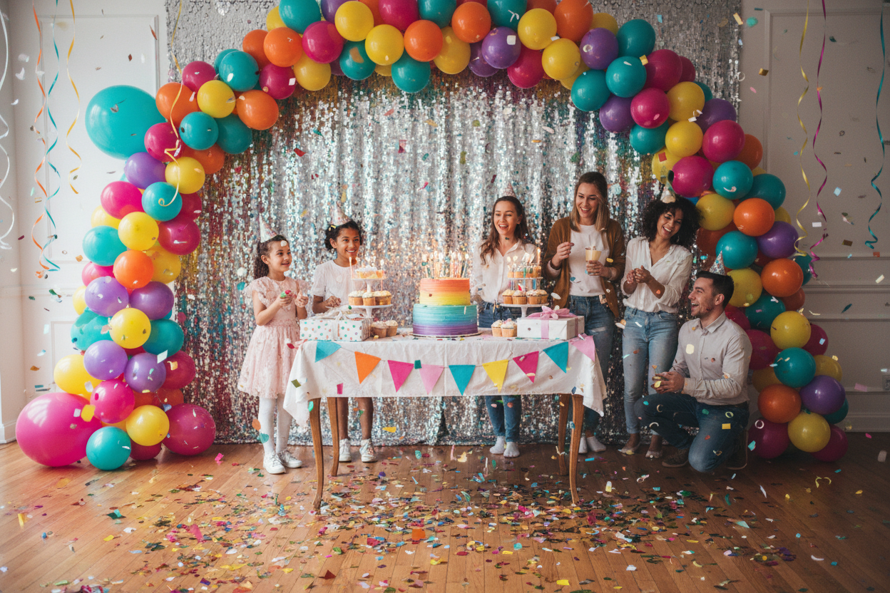 Allgemeine Party Deko
