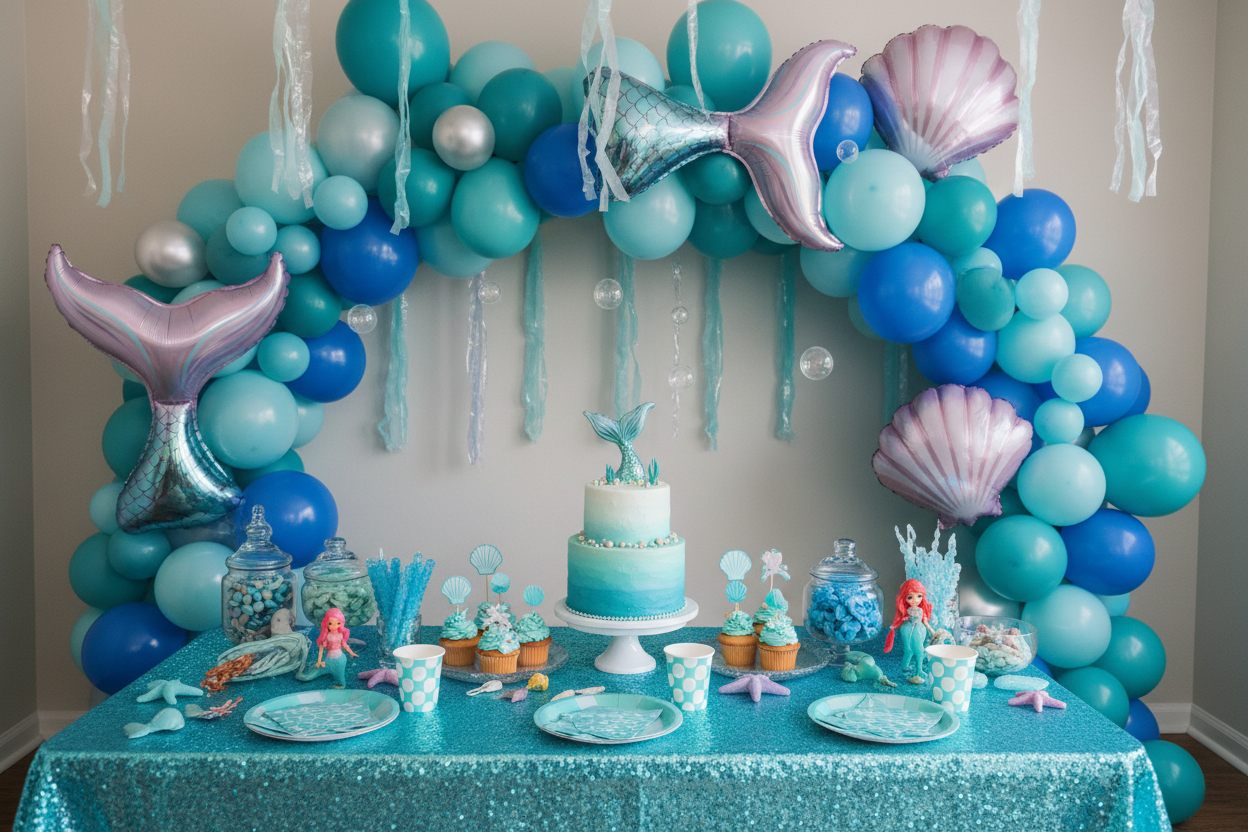 Ocean & Mermaid Party 🌊