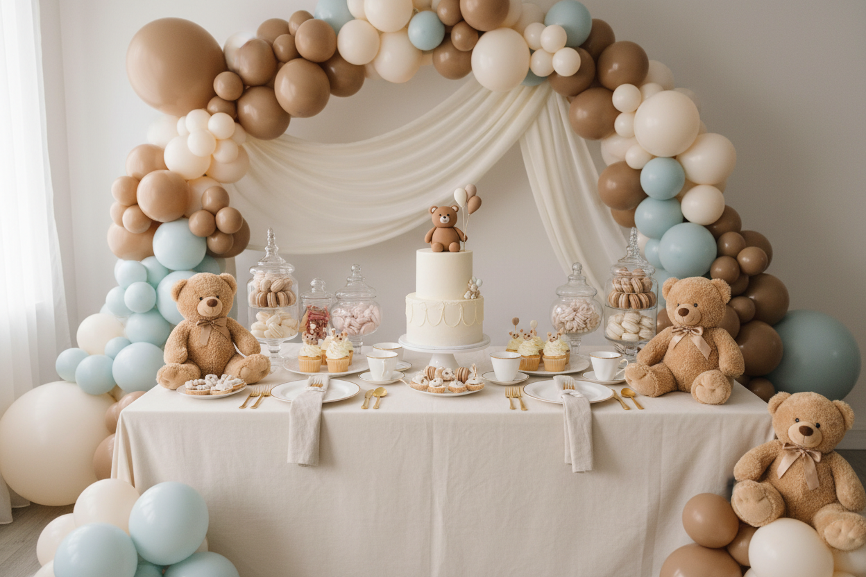Teddy Bear & Baby Shower 🐻