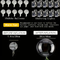 Led Luminous Transparent Balloons for Weddings, Birthdays, Bachelor Party (Battery Not Included), Valentine's Day, Anniversary