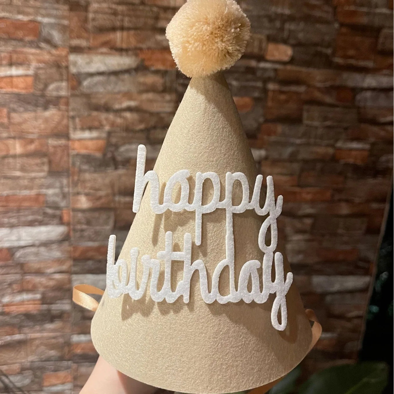 Birthday hat, Happy Birthday hat, 100th day, 1st birthday hat, children's party decoration, photo props，birthday gift