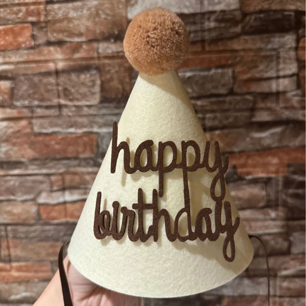 Birthday hat, Happy Birthday hat, 100th day, 1st birthday hat, children's party decoration, photo props，birthday gift