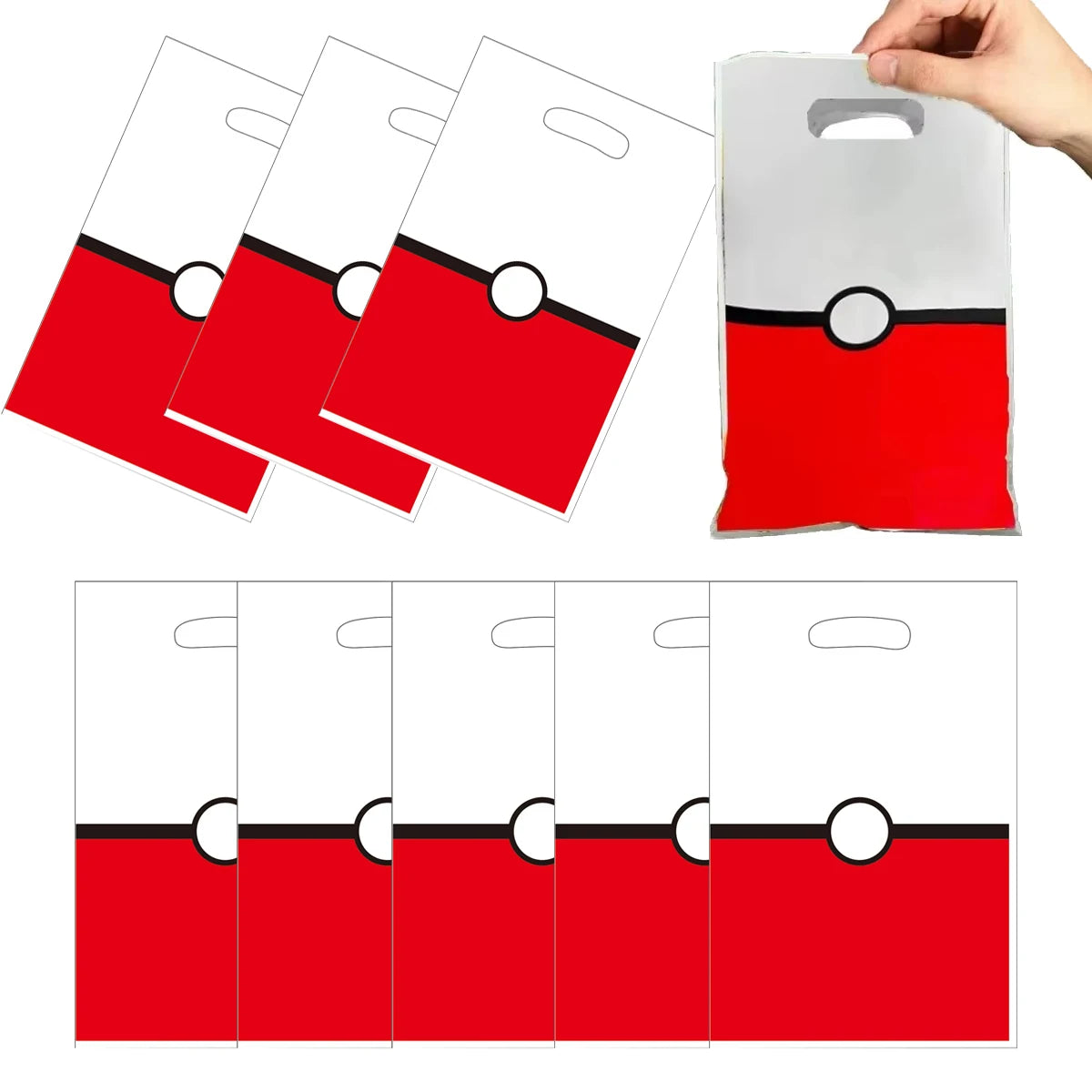Pokemon Birthday Party Favors Birthday Party Gifts Bracelet sticker gift bag Key chaiSmall gifts for boys and girls gathering