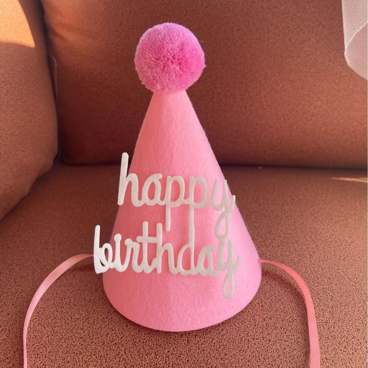 Birthday hat, Happy Birthday hat, 100th day, 1st birthday hat, children's party decoration, photo props，birthday gift