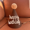Birthday hat, Happy Birthday hat, 100th day, 1st birthday hat, children's party decoration, photo props，birthday gift