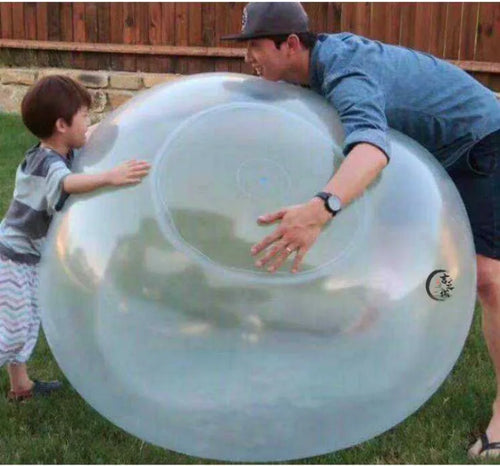 120cm Bubble Ball Children Soft Air Water Filled Wuble Bubble Ball Blow Up Balloon Toy  Balloons  Wedding  Birthday  Party