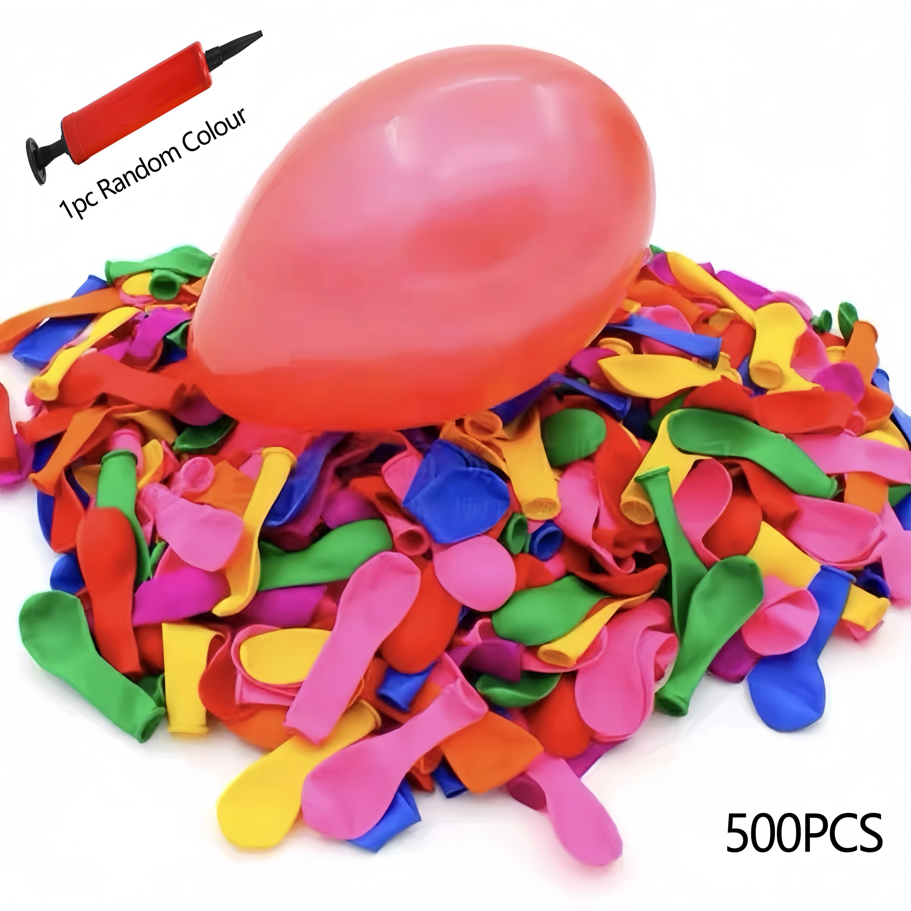 50/100pcs/500/1000 Balloons  Long / Round Balloon Kit with Pump Colored Festival Party Decorations Supplies DIY Birthday Wedding