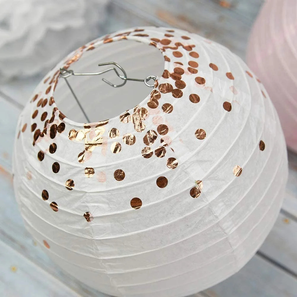 Sweet 16 Geburtstag Deko Set – Rosegold Ballons, Banner, Vorhang & Pompons | Komplettset