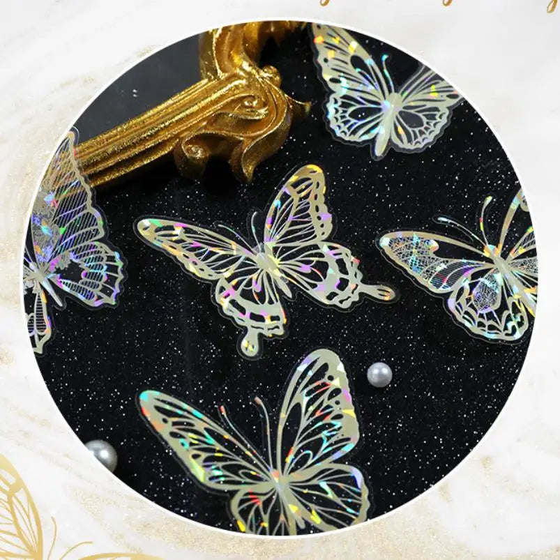 20-teiliges Cake Topper Set – Schmetterling & Muschel Geburtstagsdeko für Kinder