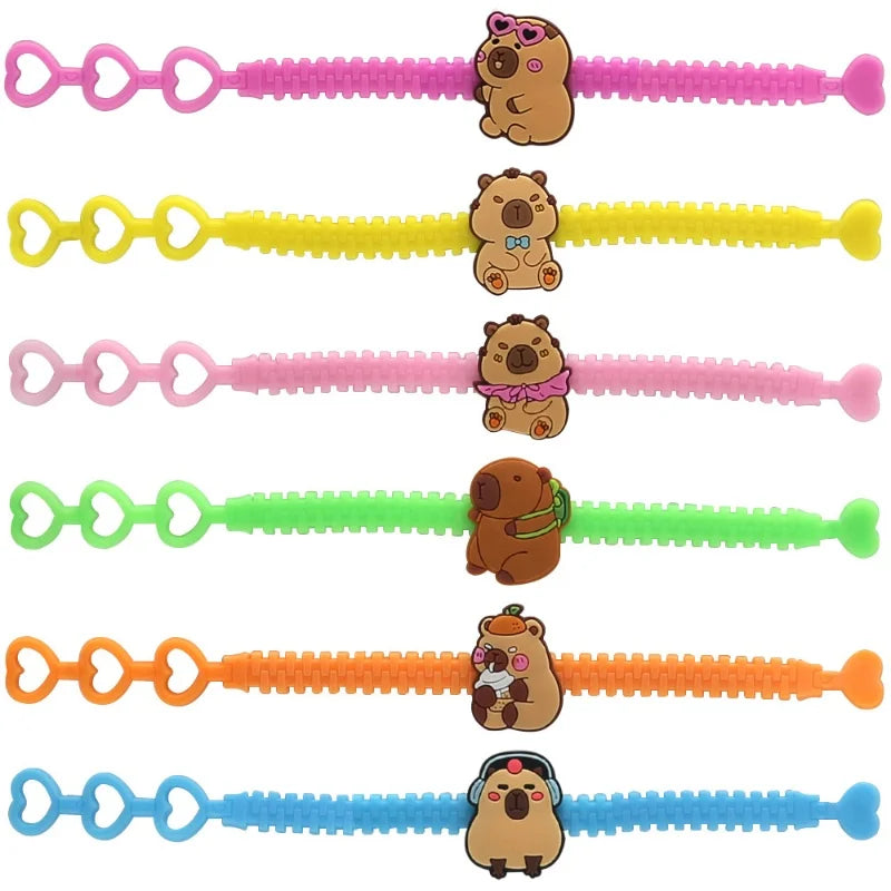 Capybara Birthday Party Decoration Happy Balloons Girl Tablecloth Tableware Surprises Cake Topper Accessories Banner Napkins Set