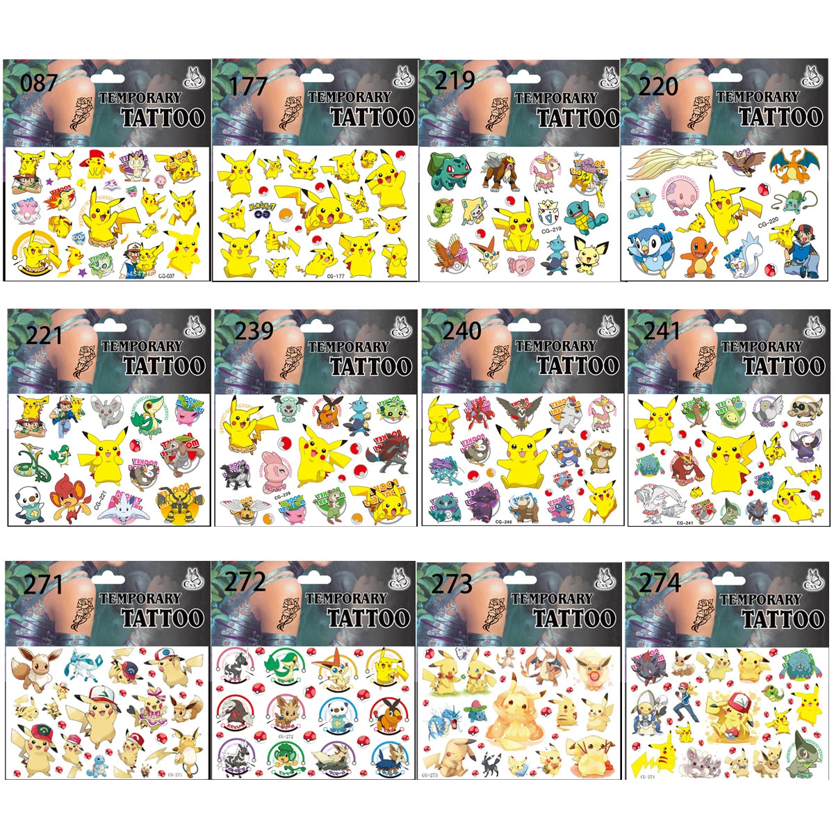 Pokemon Birthday Party Favors Birthday Party Gifts Bracelet sticker gift bag Key chaiSmall gifts for boys and girls gathering