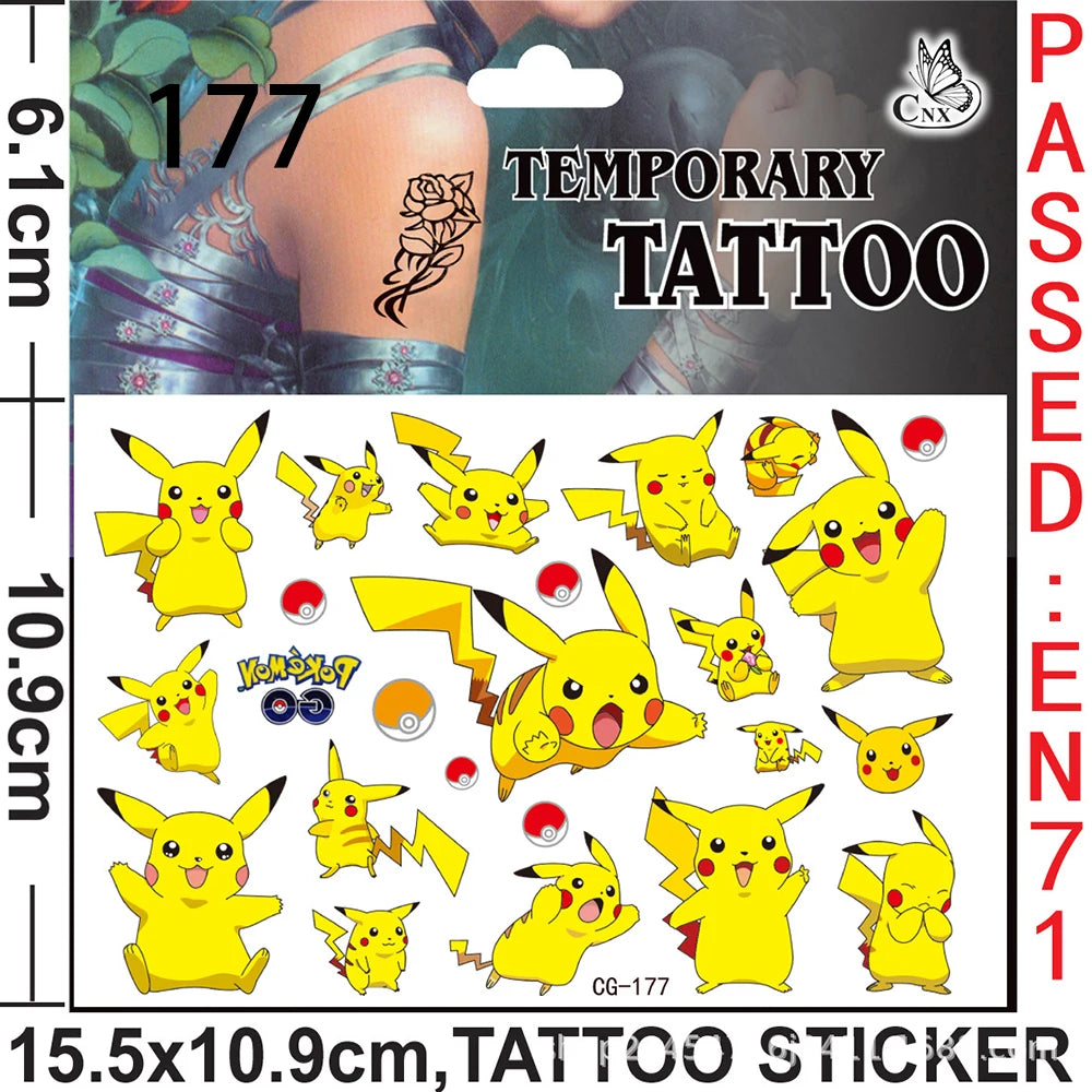 Pokemon Birthday Party Favors Birthday Party Gifts Bracelet sticker gift bag Key chaiSmall gifts for boys and girls gathering