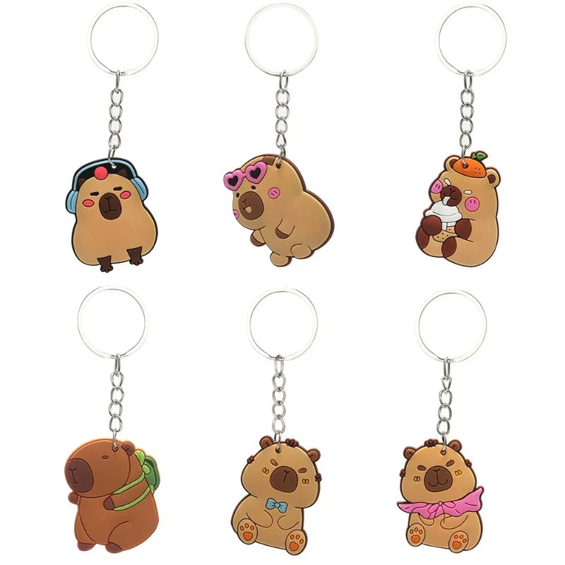 Capybara Birthday Party Decoration Happy Balloons Girl Tablecloth Tableware Surprises Cake Topper Accessories Banner Napkins Set