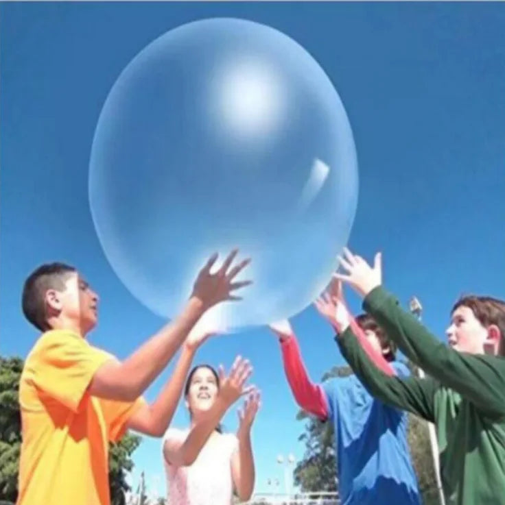 120cm Bubble Ball Children Soft Air Water Filled Wuble Bubble Ball Blow Up Balloon Toy  Balloons  Wedding  Birthday  Party