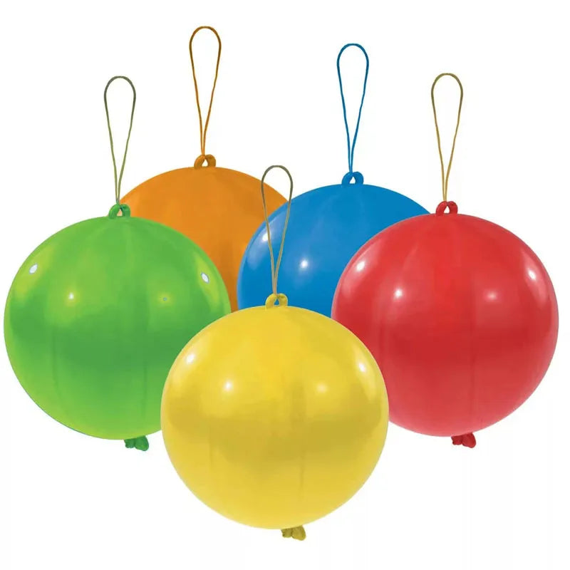 10pcs Decorative balloon color Random colored balloon with rubber band latex pat ball wedding photography props party decoration