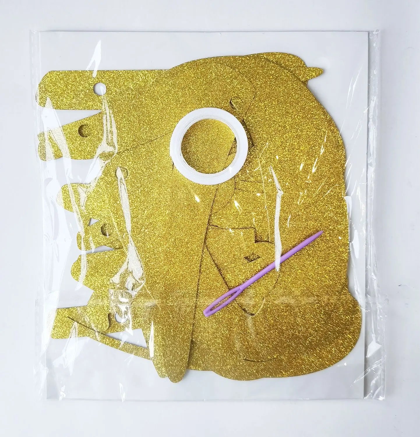 Glitzer Gold Happy Birthday Banner – Geburtstagsdeko für runde Geburtstage | 1. bis 80.