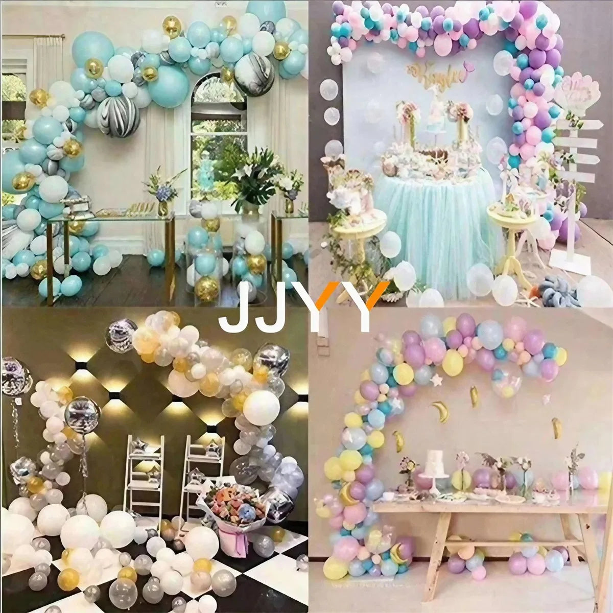 Ballon Girlanden Kette Transparent – Kunststoff Ballonkette 5M, 10M & 15M | Party & Hochzeit
