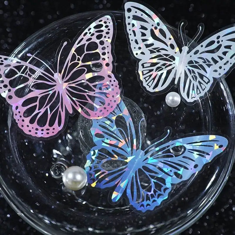 20-teiliges Cake Topper Set – Schmetterling & Muschel Geburtstagsdeko für Kinder