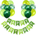 Happy Birthday Banner & Konfetti-Latexballons Set – 12 Zoll | Geburtstagsdeko für Kinder
