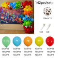 Bauernhof Ballon Girlanden Set 142-teilig – Kuh-Print Pastell | Kindergeburtstag & Babyparty