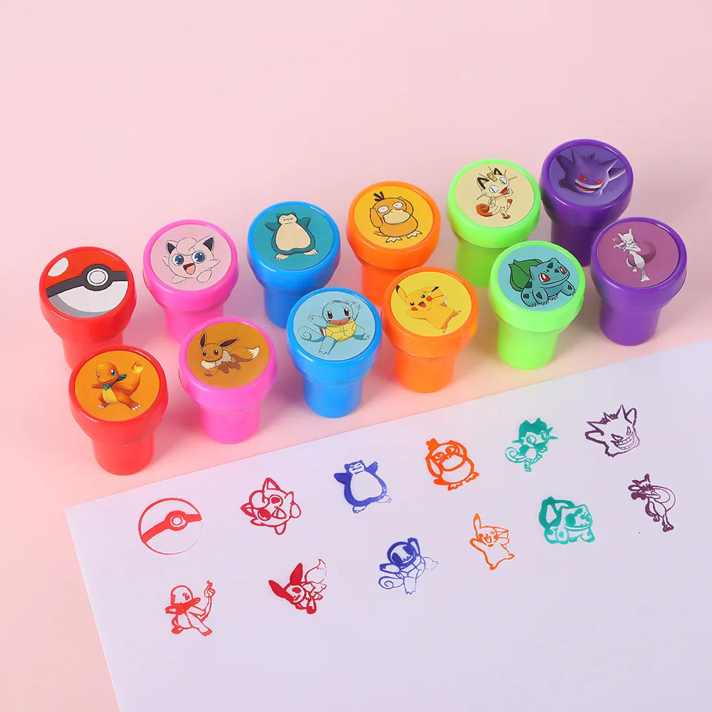 Pokemon Birthday Party Favors Birthday Party Gifts Bracelet sticker gift bag Key chaiSmall gifts for boys and girls gathering