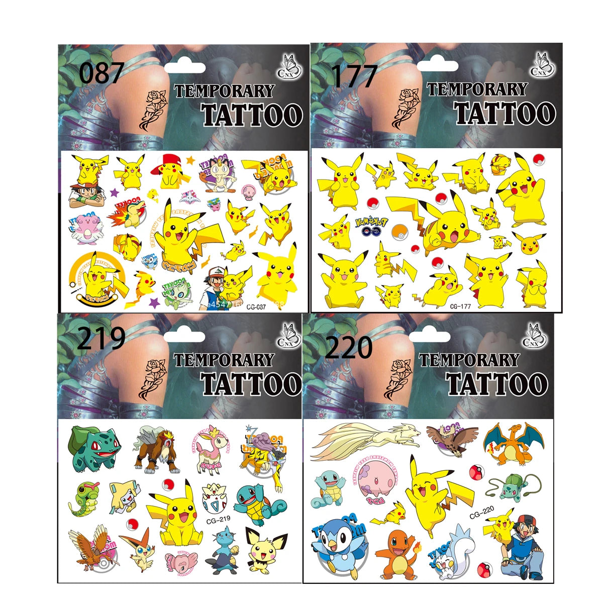 Pokemon Birthday Party Favors Birthday Party Gifts Bracelet sticker gift bag Key chaiSmall gifts for boys and girls gathering