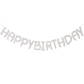 Happy Birthday Letter Banner – Buchstaben Wimpelgirlande als Fotorequisite | 8 Farben